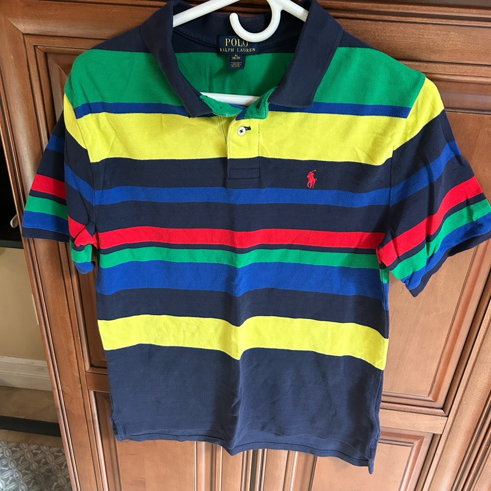 Polo by Ralph Lauren Kids Colorful Striped Polo Shirt